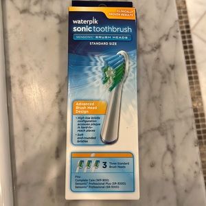 Sensonic brush heads for waterpik sonic toothbrush